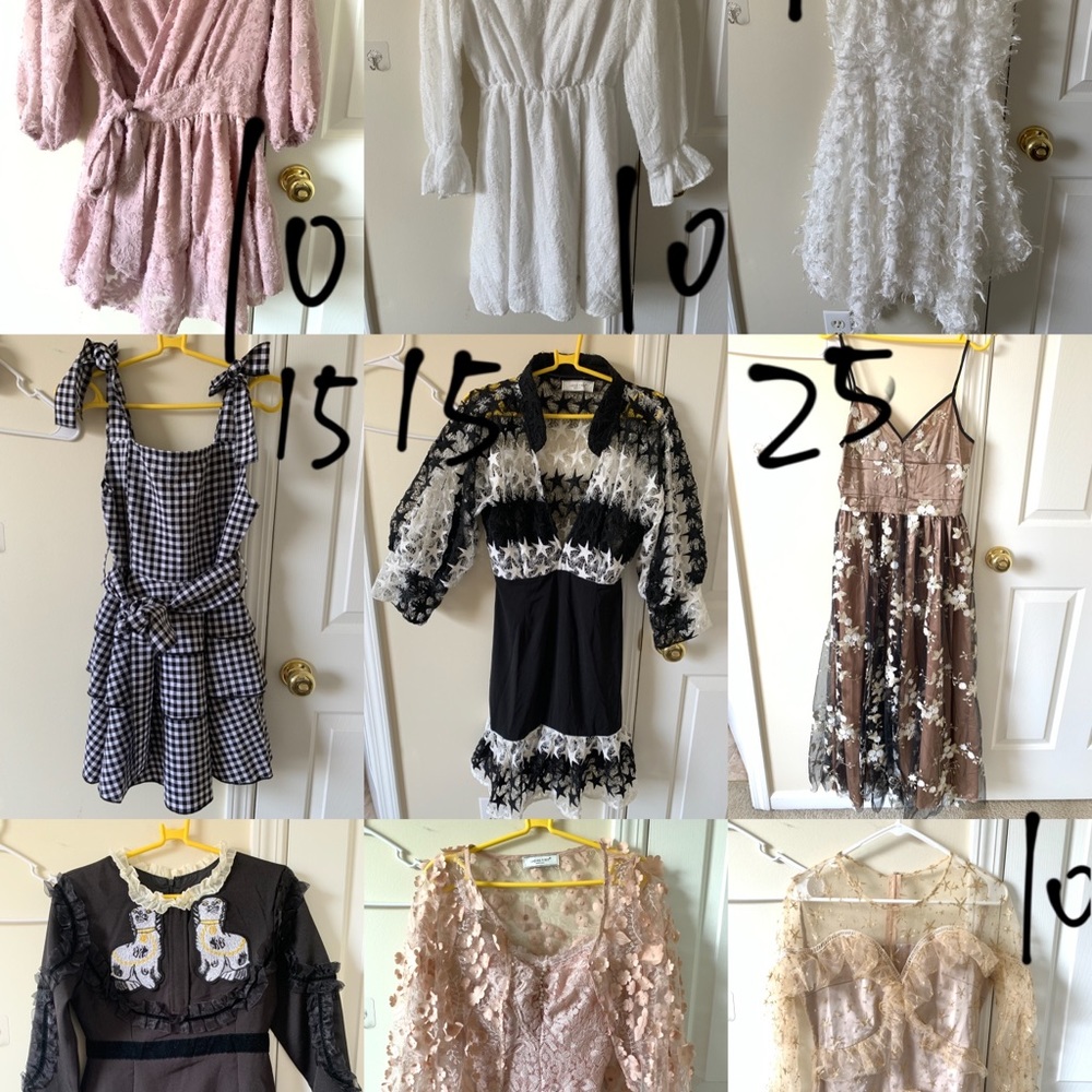 MOVING SALE!spring summer dresses bundle